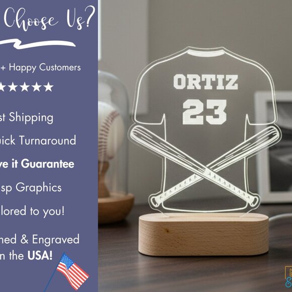 Personalized Baseball Tee – Fun Wear for Kids and Adults - Picture 4 of 8